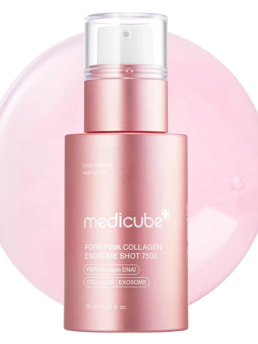 Medicube PDRN Pink Collagen Exosome Shot 7500 Boost Elasticity 30ml/1.01oz